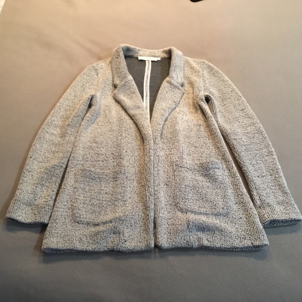 Women's Gray Knit Jacket